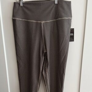 Abercrombie & Fitch Black and Tan Leggings